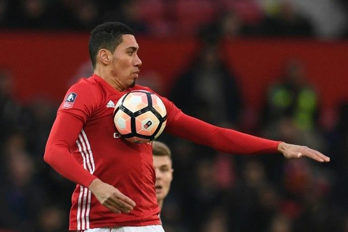 Manchester United defender Chris Smalling