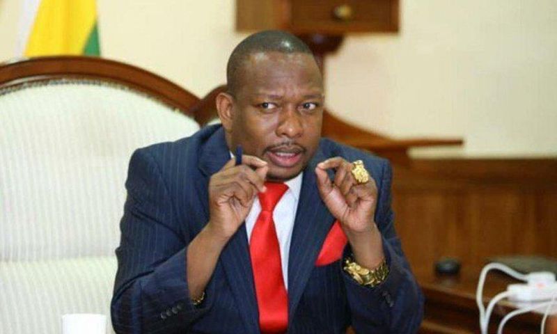 File image of Nairobi Governor Mike Sonko. He has disclosed that he escaped from prison to bury his mother