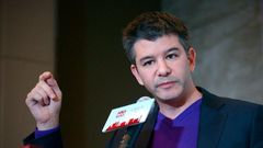 Uber chief Travis Kalanick, pictured in 2016, said he had "treated an Uber driver disrespectfully"