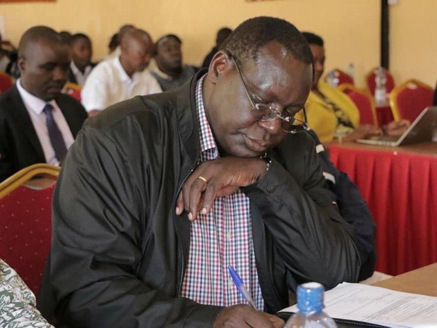 Kiambu Deputy Governor Dr James Nyoro during a past meeting
