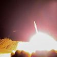 A handout picture provided by Iran's state TV IRIB and released on June 18, 2017 shows Iran's Revolutionary Guards launching a missile from an undisclosed location in western Iran, towards Islamic State group bases in Syria