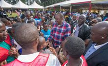 President Uhuru, First Lady Margaret Kenyatta wows the crowd with dance moves at State House party