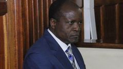 Migori Governor Okoth Obado during a past court hearing