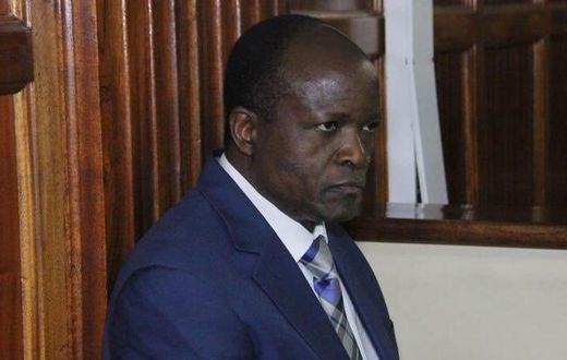Migori Governor Okoth Obado during a past court hearing