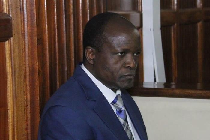 Migori Governor Okoth Obado during a past court hearing