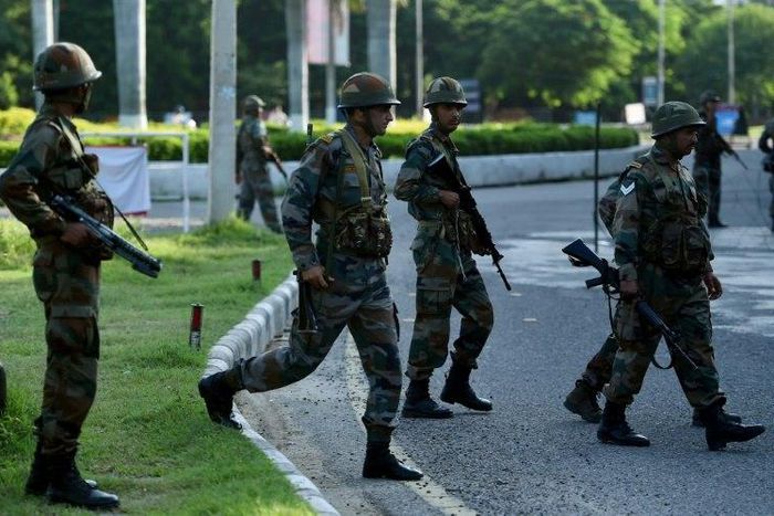 Security forces were put on high alert to ensure there was no repeat of the violence that erupted Friday afternoon, minutes after a special court pronounced the self-styled guru guilty of raping two of his followers