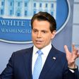 Anthony Scaramucci took the White House podium for the first time Friday as the new communications director