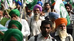 Farmers have flooded into Delhi in a mass protest