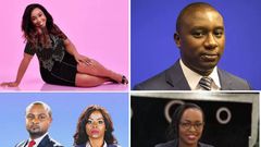 Betty Kyallo, Kennedy Mureithi, Fred Indimuli, Rose Gakuo and Mumbi Warui who all switched media stations in 2018 (Pulse Live)