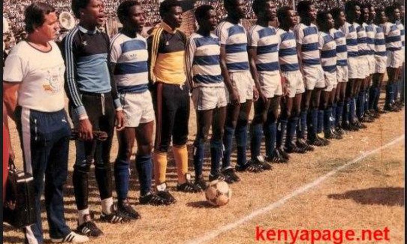 Harambee Stars team  back in the days