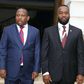Mombasa Governor Ali Hassan Joho with his Nairobi counterpart Mike Sonko