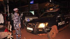 Police raid at the hotel where Bobi Wine was staying in Jinja