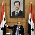 Syrian deputy foreign minister Faisal al-Moqdad speaks at a news conference in the capital Damascus on July 3, 2017