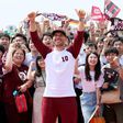 Lukas Podolski, veteran of three World Cups, arrives in Japan to join Vissel Kobe