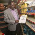NASA presidential candidate Raila Odinga during an impromptu visit to Uchumi supermarket on Sunday, June 18, 2017.