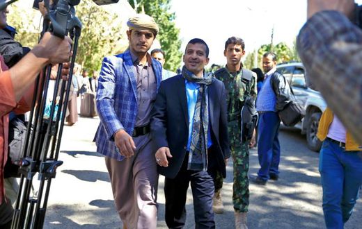 The Huthi rebels are linked to Riyadh's archrival Iran