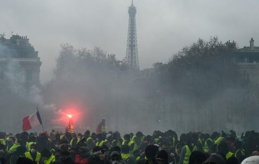 The so-called 'yellow vests' protests first erupted over fuel tax hikes