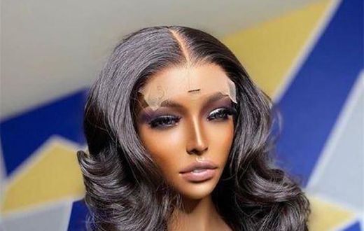 A frontal wig