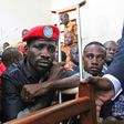 Bobi Wine in court during an earlier arrest. He was on Thursday arrested after landing at Entebbe Airport