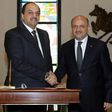 Turkish Defence Minister Fikri Isik (R) and Qatari counterpart Khalid bin Mohammed al-Attiyah held talks in Ankara. Turkey has stood by Doha throughout the Gulf crisis