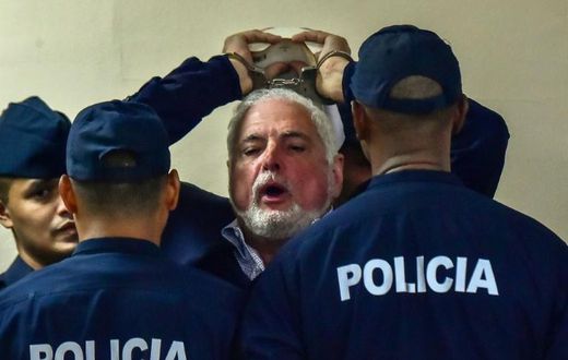 Panama's ex-president Ricardo Martinelli is in detention for allegedly spying on members of the opposition; he faces up to 21 years in prison in that case