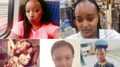 5 Kenyan ladies who were murdered in 2018 including Monica Kimani and Sharon Otieno