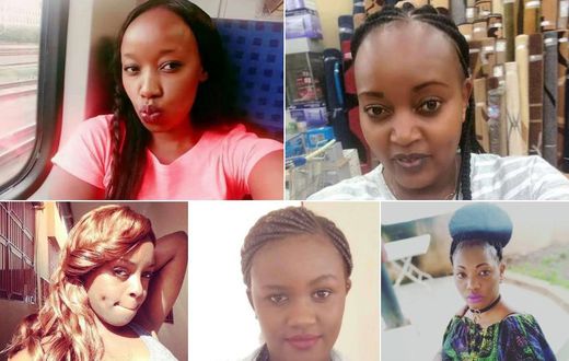 5 Kenyan ladies who were murdered in 2018 including Monica Kimani and Sharon Otieno