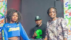sagini, Chero amd Mr. T on KTN (Instagram)