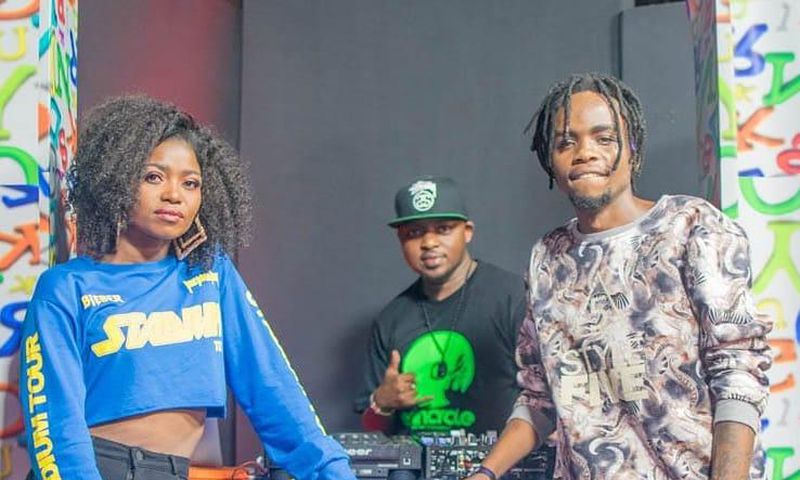 sagini, Chero amd Mr. T on KTN (Instagram)