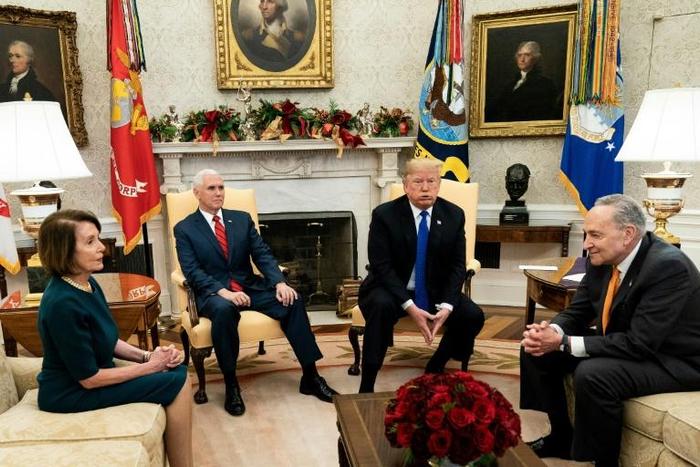 President Donald Trump has stood firm against Democrats as he seeks border wall funding, risking a partial government shutdown if a compromise is not reached by December 21, 2018