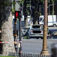 Authorities quickly sealed off the world-famous Champs-Elysees avenue after a 31-year-old man on a jihadist watchlist rammed a car loaded with guns and a gas bottle into a police