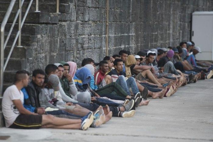 Many migrants attempt to cross the Mediterranean sea in rickety boats or climb over the border fence that separates the Spanish territories of Ceuta and Melilla from northern Morocco