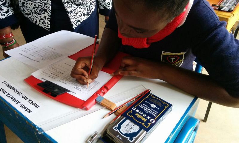 A KCPE candidate