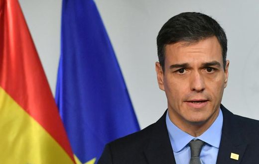 Spanish Prime Minister Pedro Sanchez (pictured November 2018) said the cabinet "will approve the budget proposal" in January 2019 and "we will then present it to parliament" later the same month