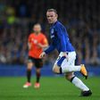 English striker Wayne Rooney played his second game with Everton, his boyhood football club, helping his team achieve a 1-0 victory over Slovakia