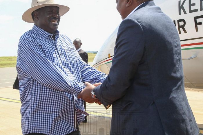 Uhuru and Raila (PSCU)