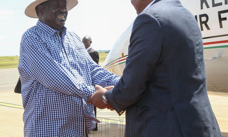 Uhuru and Raila (PSCU)