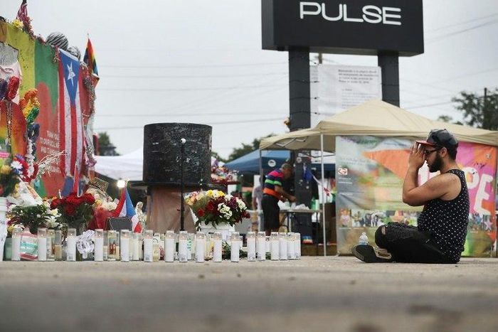 Orlando shooting survivor Jose Ramirez visits the Pulse nightclub, one year after the massacre