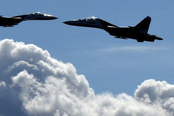 Indonesia and Russia signed a memorandum of understanding to exchange 11 Russian-made Sukhoi fighters for key commodities in Moscow last week