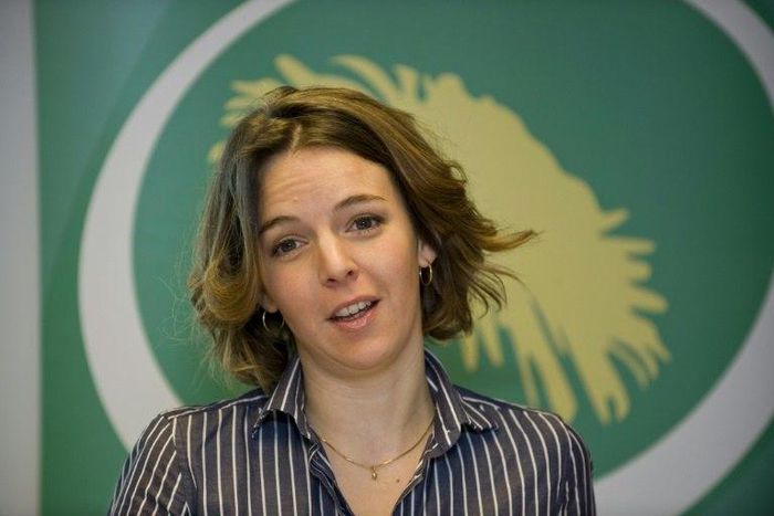 This file picture taken on January 19, 2009 in Stockholm shows UN Swedish employee Zaida Catalan, who was killed in the Democratic Republic of Congo in March
