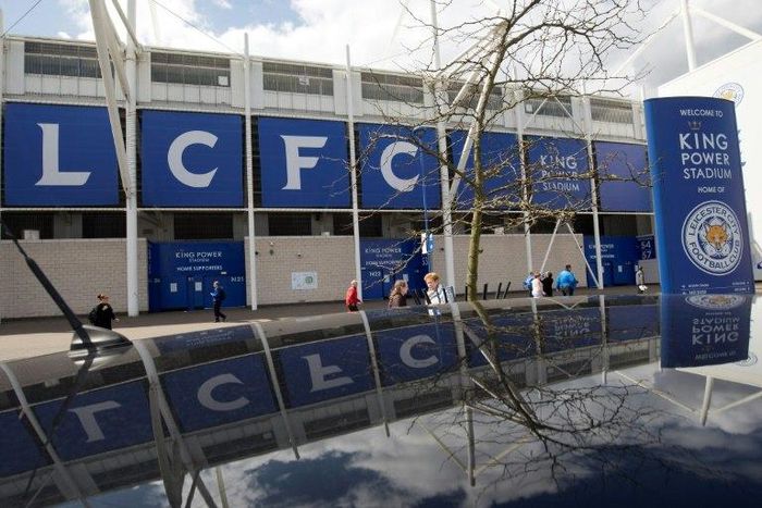 Leicester Police said two Leicester fans had been arrested for homophobic chants at the Brighton game