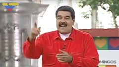 Venezuelan President Nicolas Maduro, dancing along to a version of the song "Despacito," July 23, 2017.