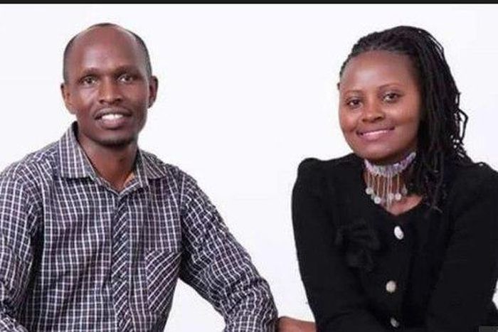 Paul Waithaka and Joyce Wanjiru. Their wedding was cancelled on November 3 over claims that they did not meet church standards