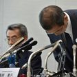 Takata CEO Shigehisa Takada apologised from the 'bottom of my heart' and said he would resign once the firm is taken over by US auto parts maker Key Safety Systems