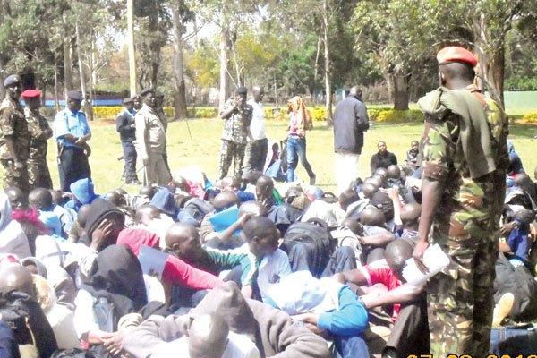 KDF recruit collapses and dies