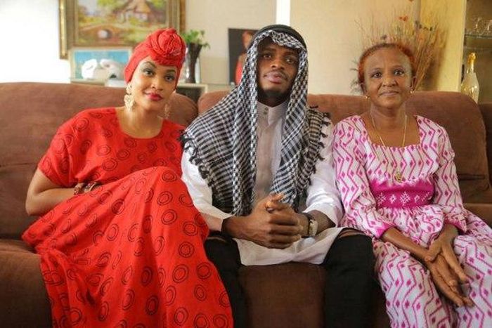 Zari, Diamond and Zari's mum