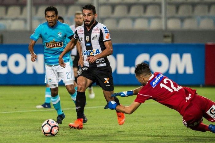 Brazilian midfielder Thiago Maia (C), pictured in March 2017, has signed on with Lille, making him the twelfth close-season signing under the team's new coach Marcelo Bielsa