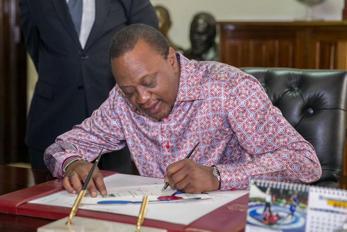 President Uhuru Kenyatta