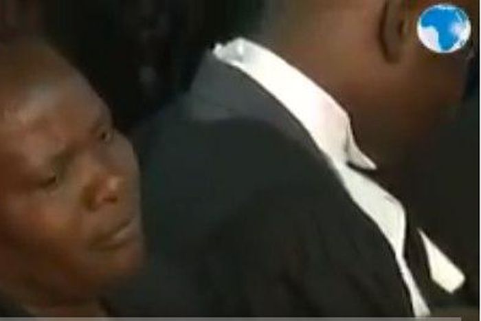 Sharon Otieno's mother broke into tears during Migori Governor Okoth Obado's case on Monday where he pleaded not guilty