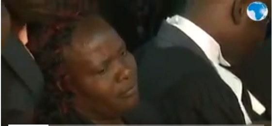 What Sharon Otieno’s mother did during Governor Obado’s case today [Photos]